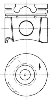 Kolbenschmidt 94401960 - Kit riparazione, Pistone / Canna cilindro autozon.pro