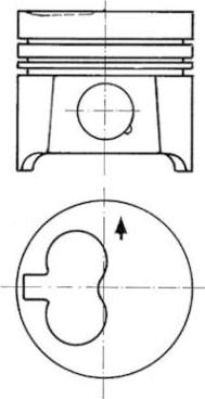 Kolbenschmidt 94642700 - Pistone autozon.pro