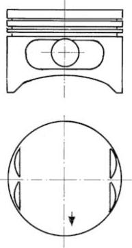 Kolbenschmidt 90028601 - Pistone autozon.pro