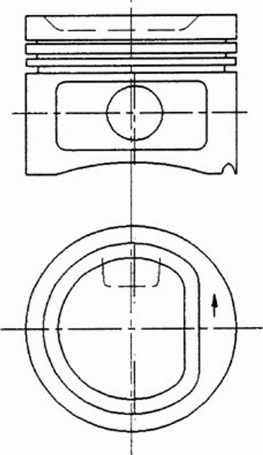 Kolbenschmidt 91949600 - Pistone autozon.pro