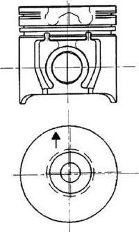 King 2594STD - Pistone autozon.pro