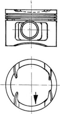 Kolbenschmidt 92213630 - Pistone autozon.pro