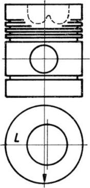 Kolbenschmidt 92774600 - Pistone autozon.pro