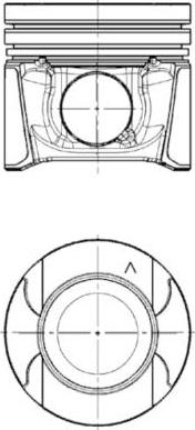 Kolbenschmidt 97504600 - Pistone autozon.pro