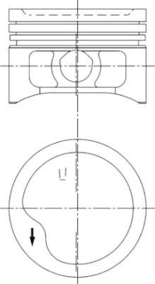 Kolbenschmidt 97394600 - Pistone autozon.pro