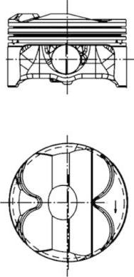 Kolbenschmidt 40407600 - Pistone autozon.pro