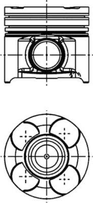 Kolbenschmidt 40660600 - Pistone autozon.pro