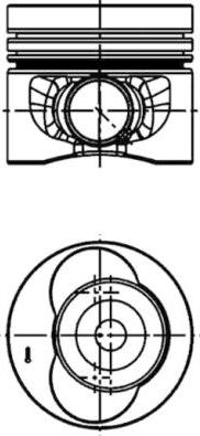 Kolbenschmidt 40683600 - Pistone autozon.pro