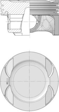 Kolbenschmidt 40631600 - Pistone autozon.pro