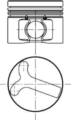 Kolbenschmidt 40060600 - Pistone autozon.pro