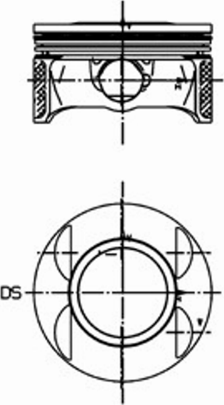 Kolbenschmidt 40 027 600 - Pistone autozon.pro