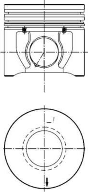 Kolbenschmidt 40171600 - Pistone autozon.pro