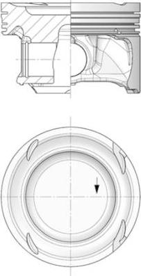 Kolbenschmidt 40862600 - Pistone autozon.pro