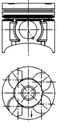 Kolbenschmidt 40392600 - Pistone autozon.pro