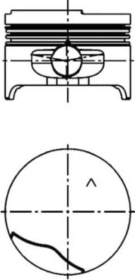 Kolbenschmidt 40306600 - Pistone autozon.pro