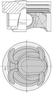 Kolbenschmidt 40315600 - Pistone autozon.pro