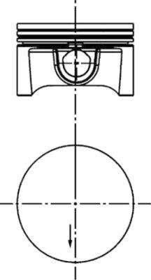 Kolbenschmidt 40388600 - Pistone autozon.pro