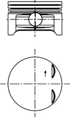 Kolbenschmidt 40383600 - Pistone autozon.pro