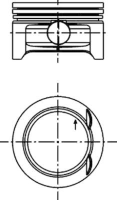 Kolbenschmidt 40382600 - Pistone autozon.pro