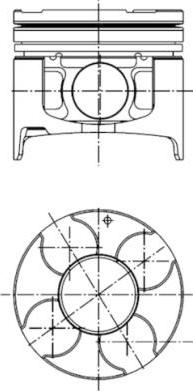 Kolbenschmidt 40290600 - Pistone autozon.pro