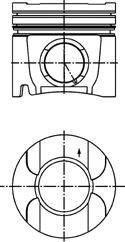 Kolbenschmidt 40292600 - Pistone autozon.pro