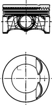 Kolbenschmidt 40247600 - Pistone autozon.pro