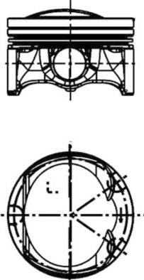 Kolbenschmidt 41477600 - Pistone autozon.pro