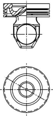 Kolbenschmidt 40338600 - Pistone autozon.pro