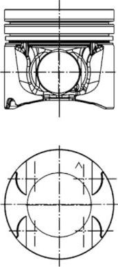 Kolbenschmidt 40262600 - Pistone autozon.pro