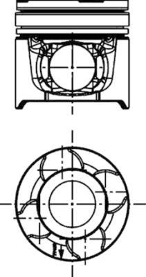 Kolbenschmidt 40217600 - Pistone autozon.pro