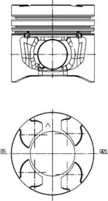 Kolbenschmidt 40272600 - Pistone autozon.pro