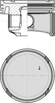 Kolbenschmidt 40795600 - Pistone autozon.pro