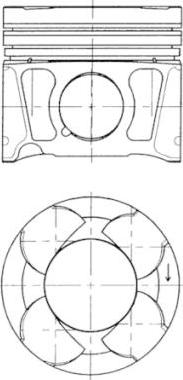 Kolbenschmidt 41070620 - Pistone autozon.pro