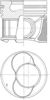 Kolbenschmidt 41159600 - Pistone autozon.pro