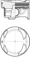 Kolbenschmidt 41108600 - Pistone autozon.pro