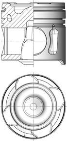 Kolbenschmidt 41255600 - Pistone autozon.pro