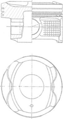 Kolbenschmidt 41250600 - Pistone autozon.pro