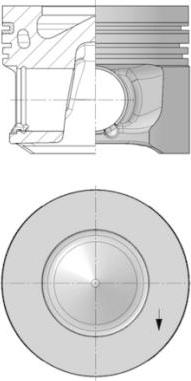 Kolbenschmidt 41264600 - Pistone autozon.pro