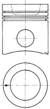 Kolbenschmidt 41260600 - Pistone autozon.pro