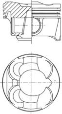 Kolbenschmidt 41267600 - Pistone autozon.pro