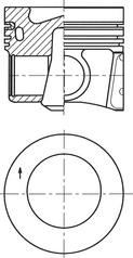 Kolbenschmidt 41271600 - Pistone autozon.pro