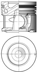 Kolbenschmidt 41792600 - Pistone autozon.pro