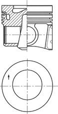 Kolbenschmidt 41708600 - Pistone autozon.pro