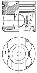 Kolbenschmidt 41716600 - Pistone autozon.pro