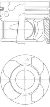 Kolbenschmidt 41710600 - Pistone autozon.pro