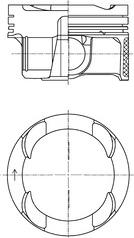 Kolbenschmidt 42100600 - Pistone autozon.pro