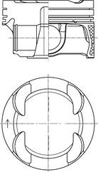 Kolbenschmidt 42101600 - Pistone autozon.pro