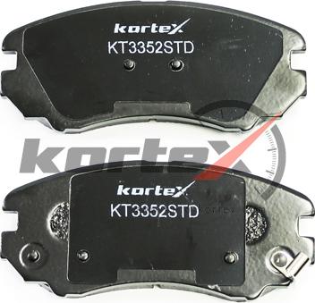 Kortex KT3352STD - Kit pastiglie freno, Freno a disco autozon.pro