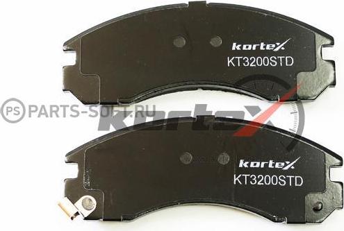 Kortex KT3200STD - Kit pastiglie freno, Freno a disco autozon.pro