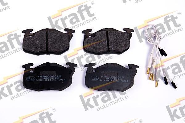 KRAFT AUTOMOTIVE 6006010 - Kit pastiglie freno, Freno a disco autozon.pro